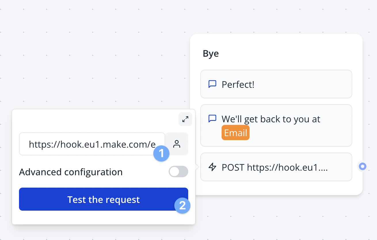 Simple Webhook POST